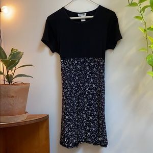 Vintage 90s cotton babydoll dress